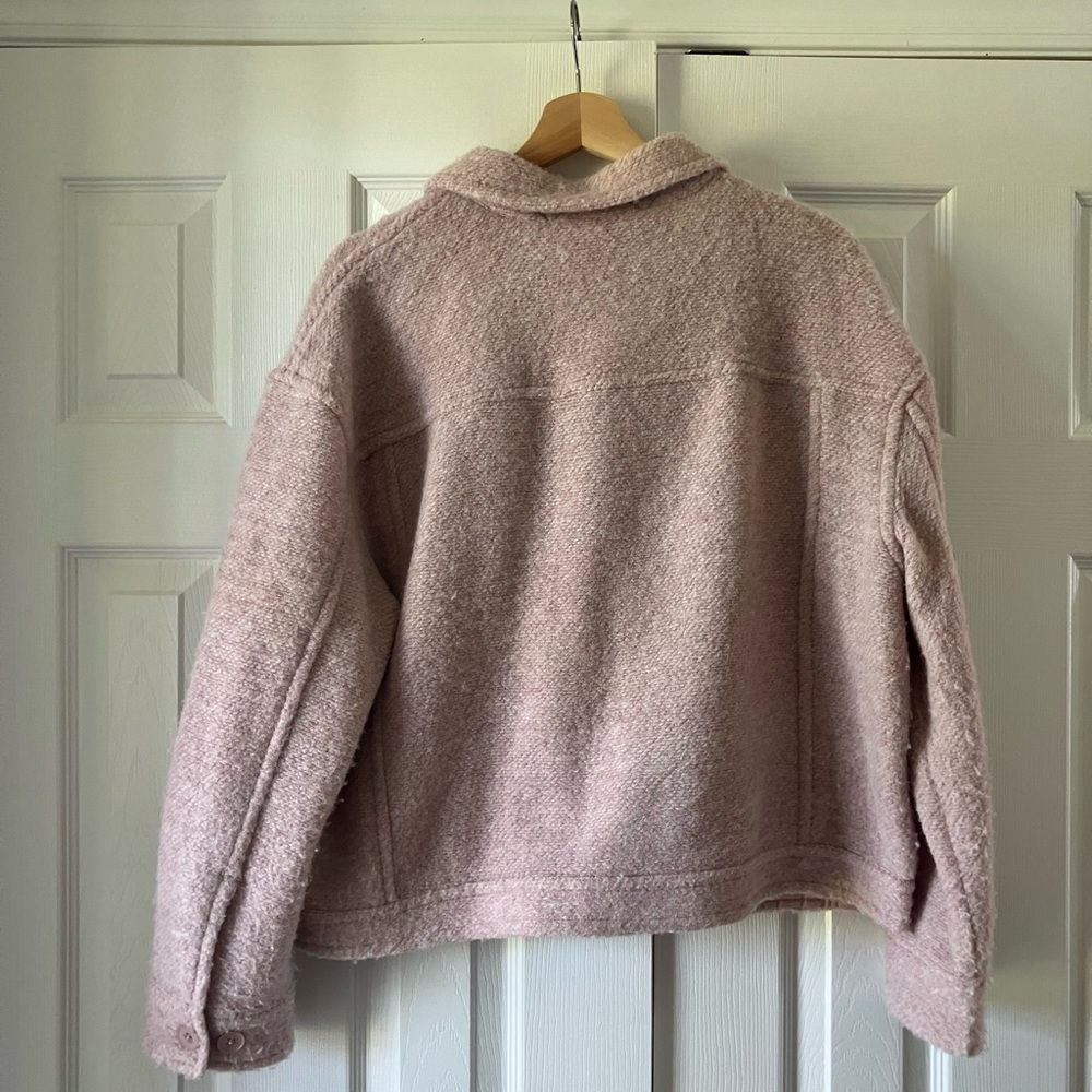 Dex Soft Pink Shacket - Picture 5 of 5